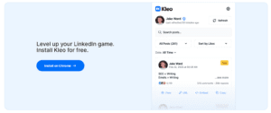 Kleo for LinkedIn Content