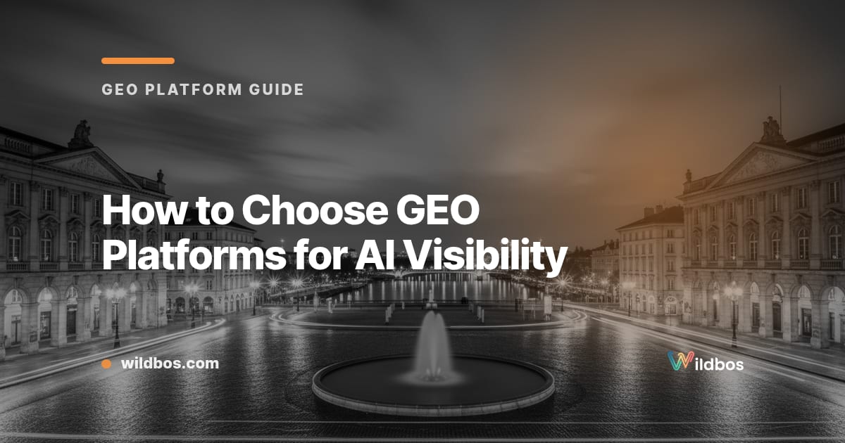 Choosing GEO platforms for AI visibility