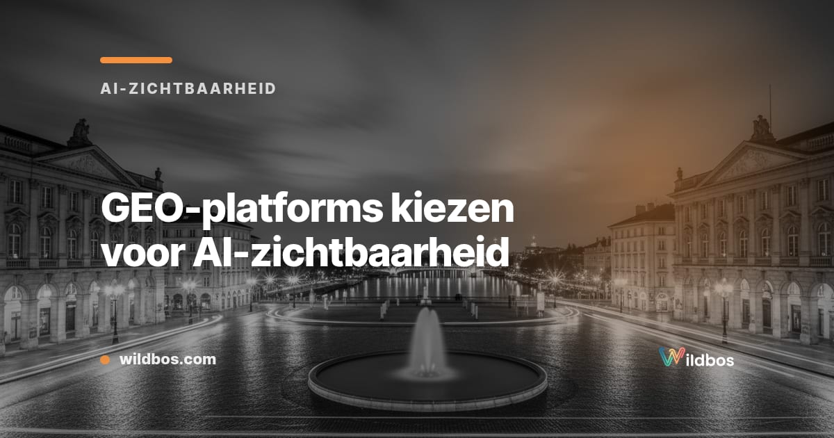 GEO-platforms kiezen voor AI-zichtbaarheid