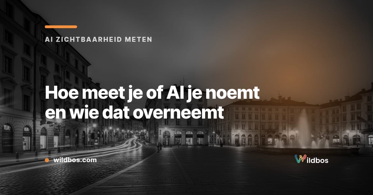 Hoe meet je of AI je noemt en wie dat overneemt?