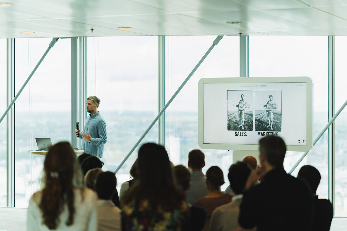 Wildbos LinkedIn training in actie