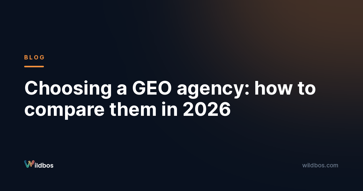 Choosing a GEO agency: how to compare them in 2026