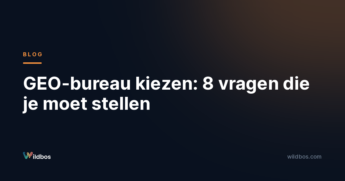 GEO-bureau kiezen: 8 vragen die je moet stellen